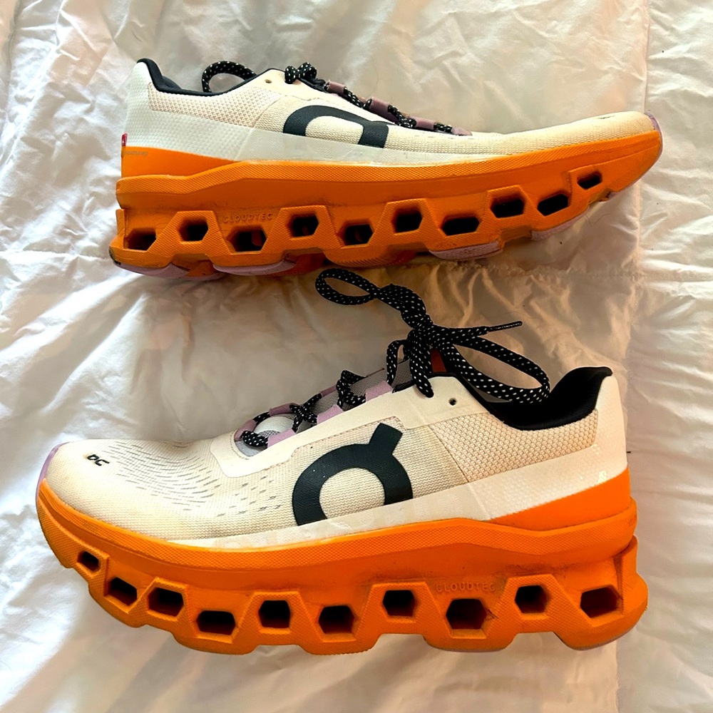 On clouds sneakers